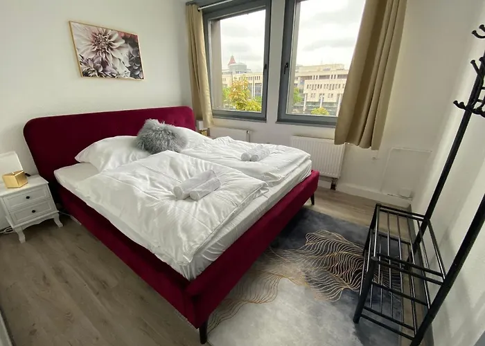 Suite4monteure - Modern & Zentral In Der I Kueche I Waschmaschine I Balkon *