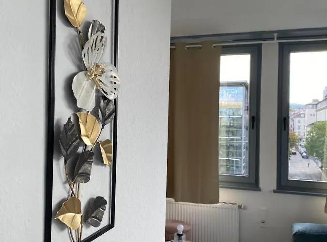 Suite4monteure - Modern & Zentral In Der I Kueche I Waschmaschine I Balkon