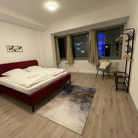 아파트 Suite4monteure - Modern & Zentral In Der I Kueche I Waschmaschine I Balkon