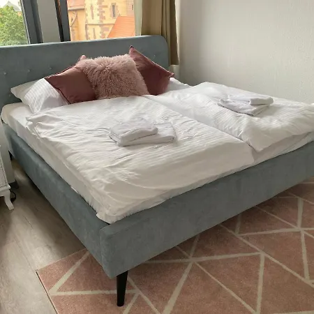 Suite4monteure - Modern & Zentral In Der I Kueche I Waschmaschine I Balkon * 슈투트가르트